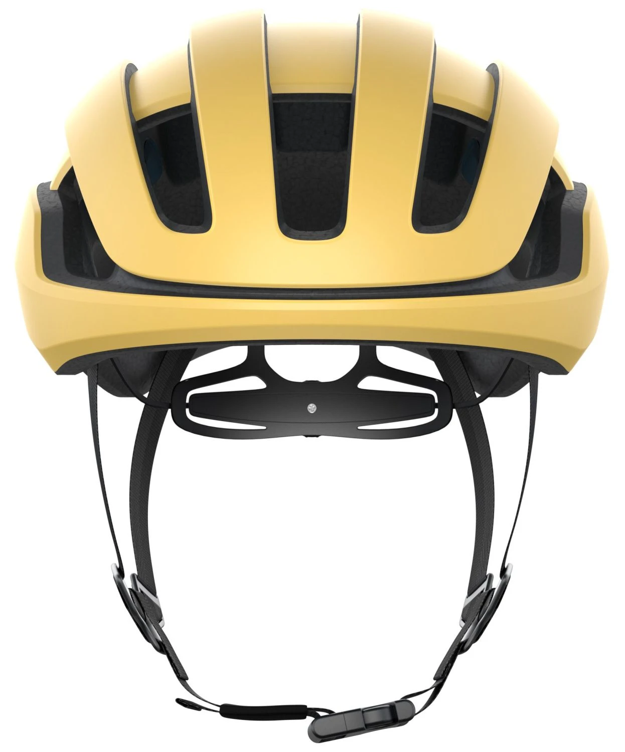 POC Omne Air Spin Rennradhelm - Sulfur Yellow Matt – Bild 2