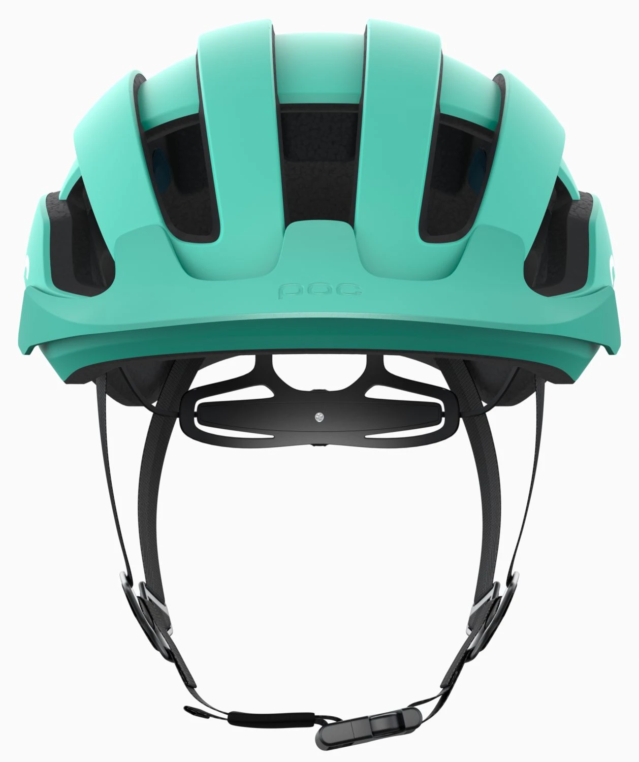 POC Omne Air Resitstance Spin Rennradhelm - Fluorite Green Mat – Bild 2