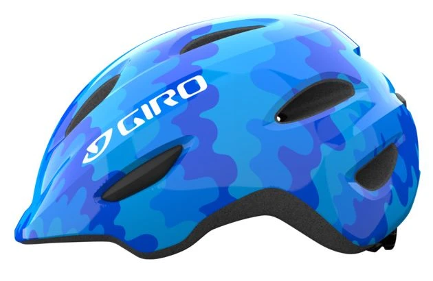 Giro Scamp Kinder Fahrradhelm - Blue Splash – Bild 3