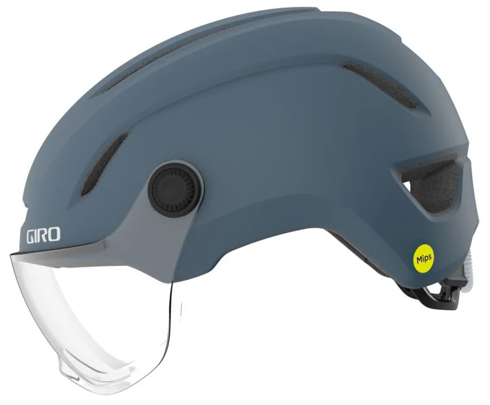 Giro Evoke LED MIPS Fahrradhelm - Matte Portaro Grey – Bild 2