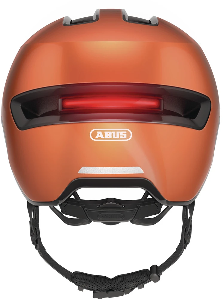 ABUS HUD-Y City- Fahrradhelm - Goldfish Orange – Bild 3