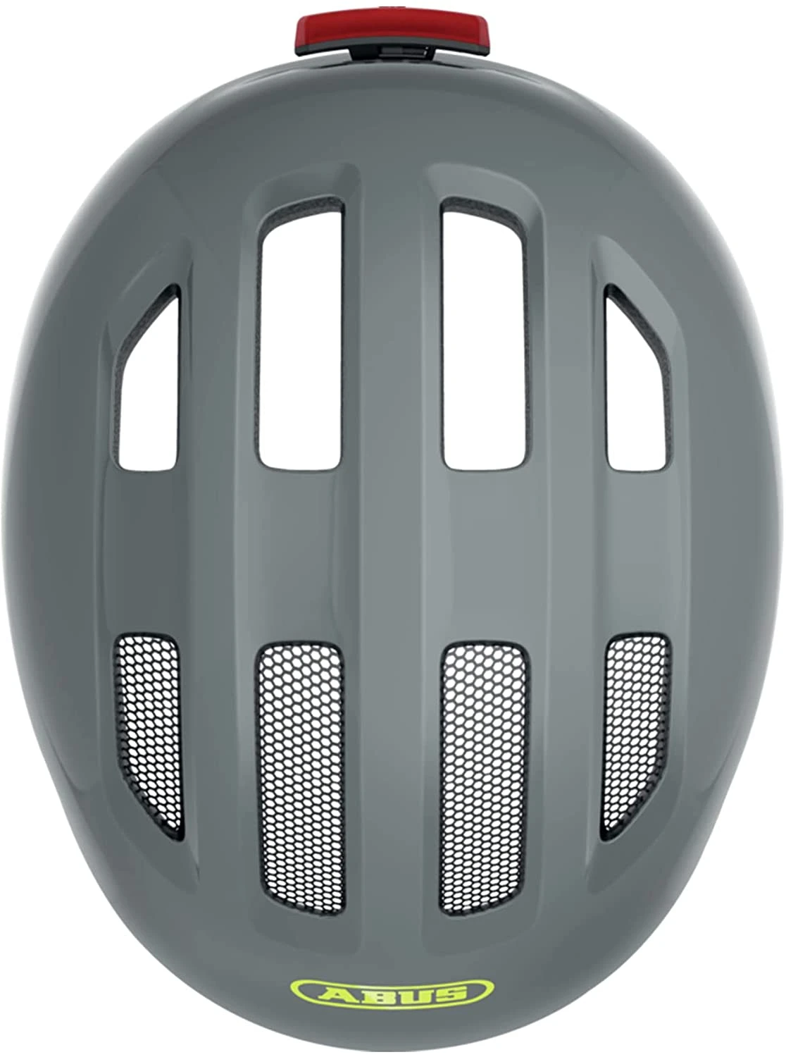 ABUS Smiley 3.0 ACE LED Kinder-Fahrradhelm - Shiny Grey – Bild 4