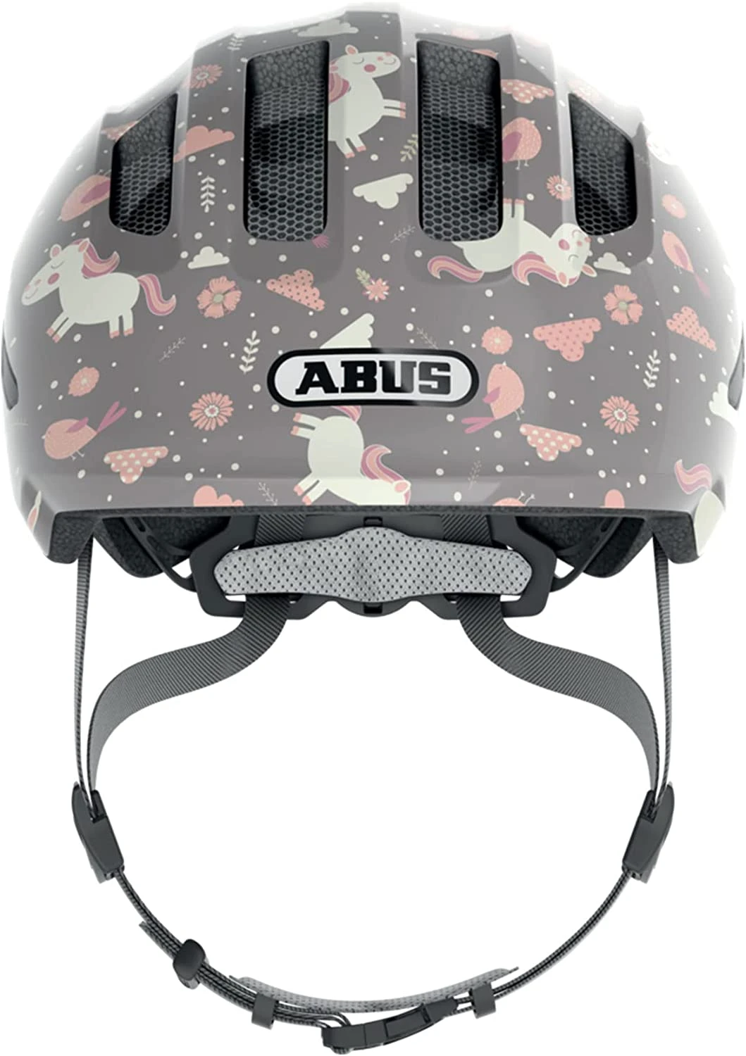 ABUS Smiley 3.0 Kinder-Fahrradhelm - Grey Horse – Bild 2