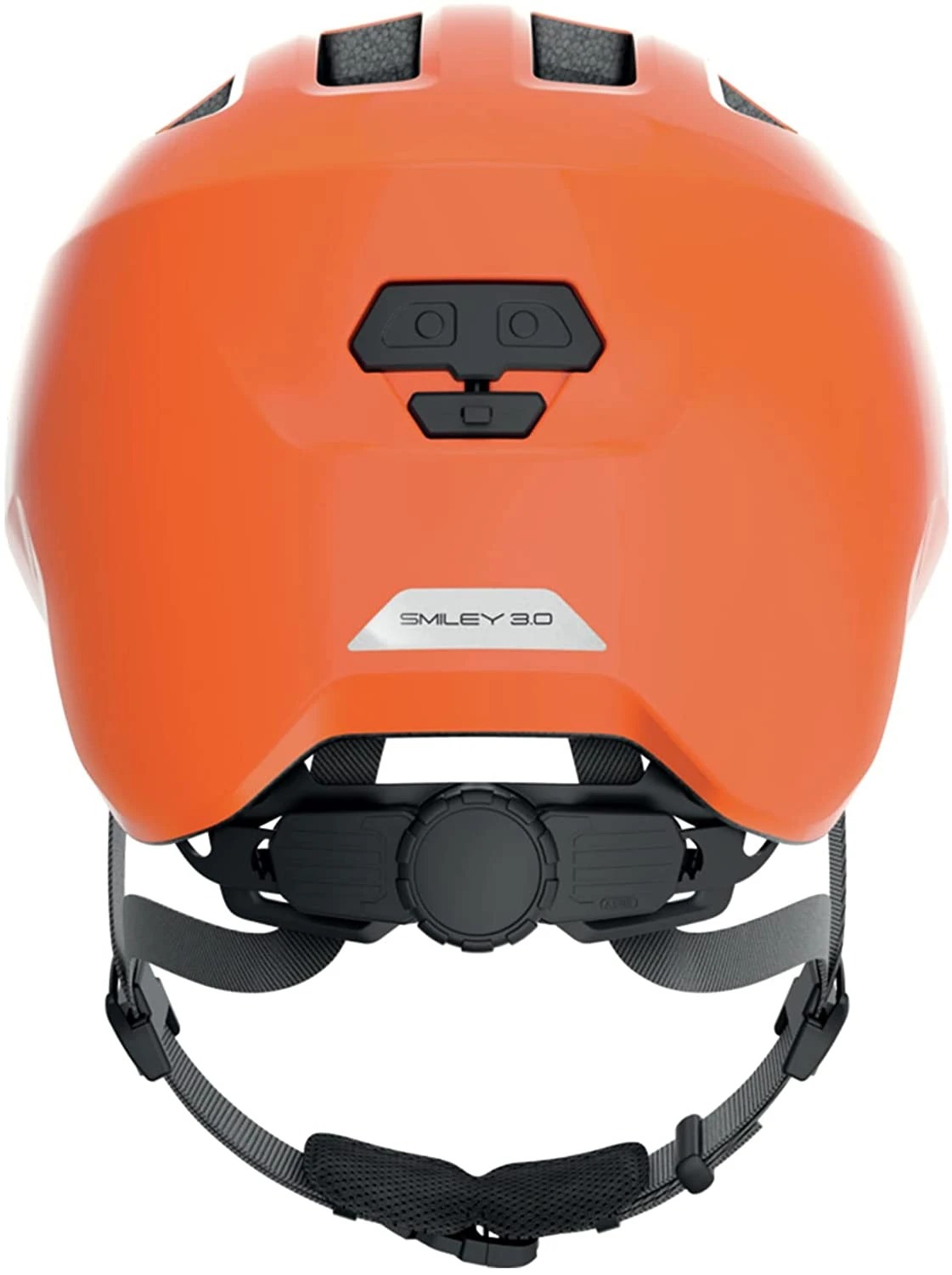 ABUS Smiley 3.0 Kinder-Fahrradhelm - Shiny Orange – Bild 3