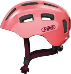 ABUS Youn-I 2.0 Junior-Fahrradhelm - Living Coral
