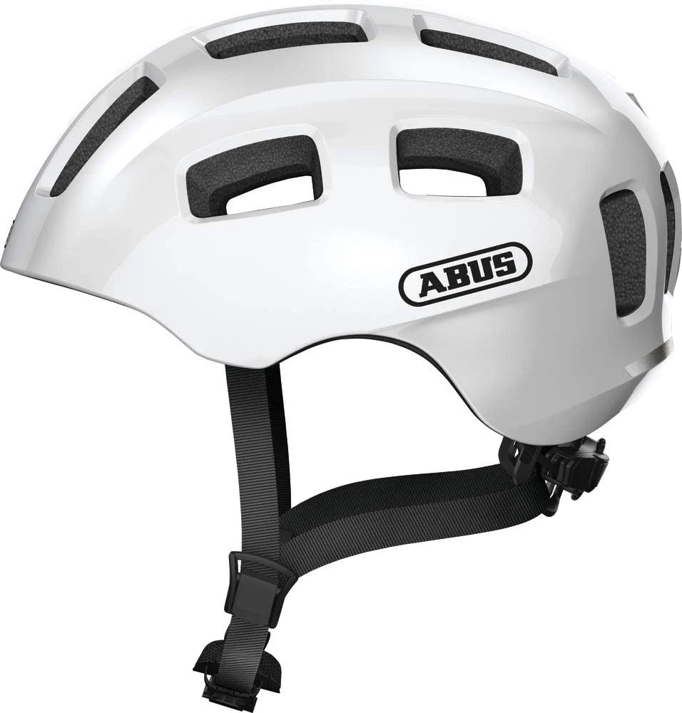 ABUS Youn-I 2.0 Junior-Fahrradhelm - Polar White