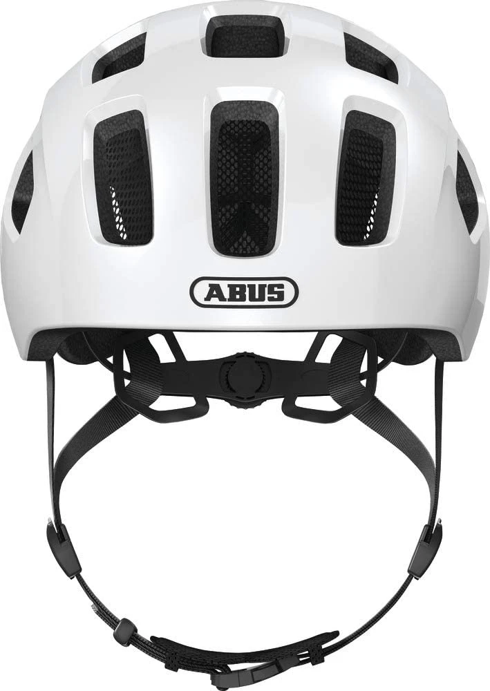 ABUS Youn-I 2.0 Junior-Fahrradhelm - Polar White – Bild 2