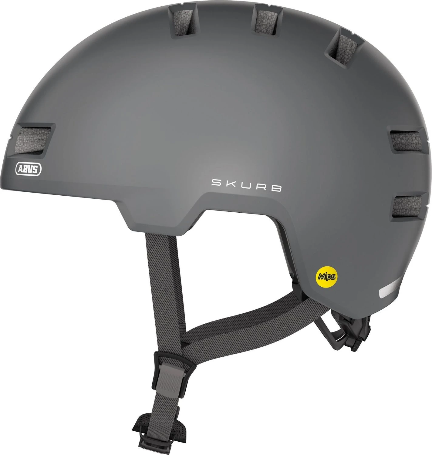 ABUS Skurb MIPS Fahrradhelm Skatehelm-concrete Grey