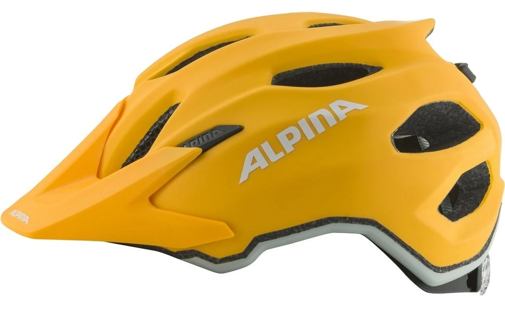 Alpina Carapax Jr. Fahrradhelm - Burned-yellow-matt – Bild 2