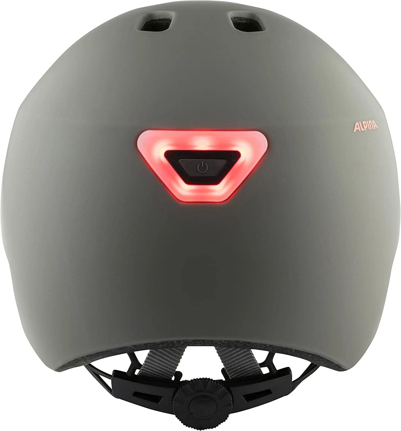 Alpina Brooklyn City Fahrradhelm - Moon Grey Peach Matt â Bild 4