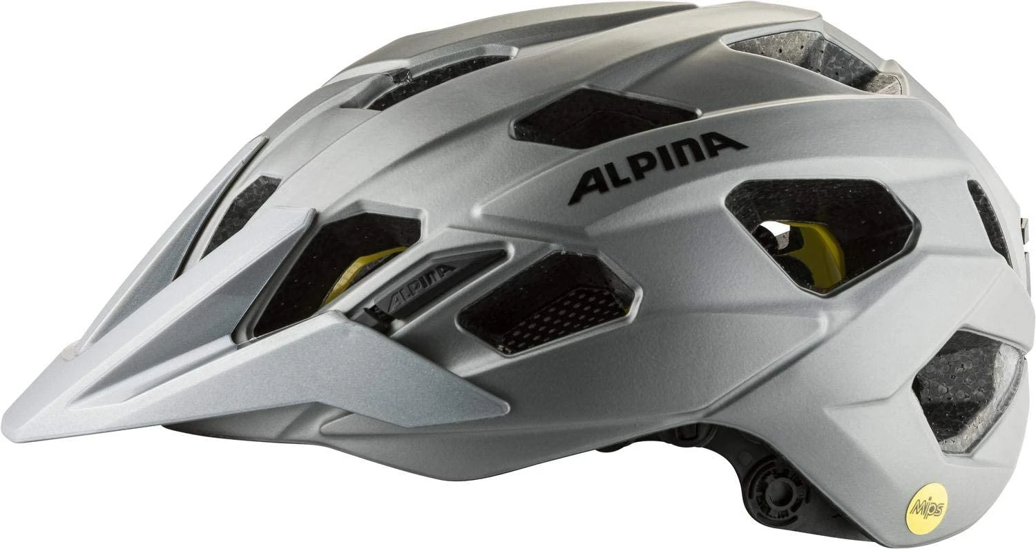 Alpina Plose MIPS Fahrradhelm - Darksilver Mat – Bild 3