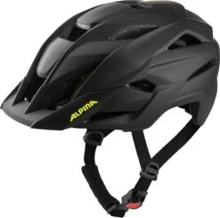 Alpina Stan Mips Fahrradhelm - Black Neon Yellow Mat
