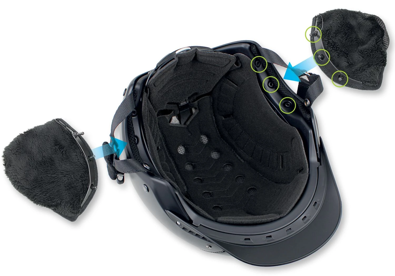 Winterpaket Für CASCO Helme Urbanic, MTB.E, E.Motion – Bild 2