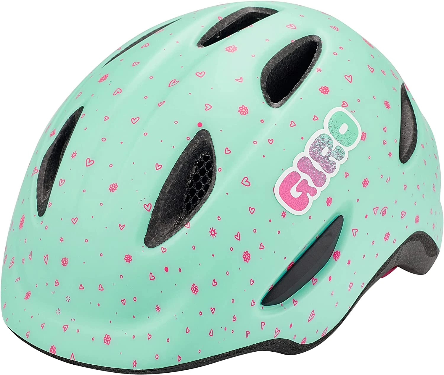 Giro Scamp Kinder Fahrradhelm - Matte Screaming Teal