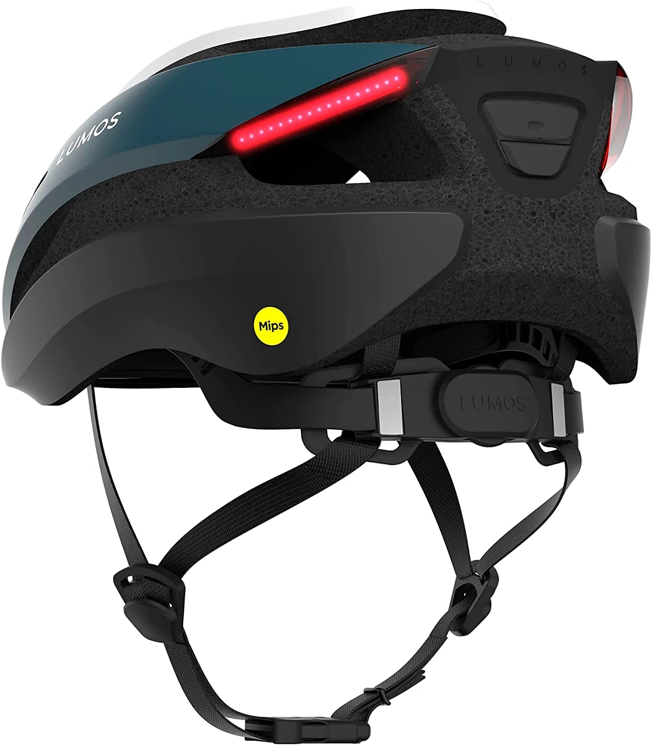 Lumos Ultra MIPS LED Fahrradhelm - Deep Blue Matt – Bild 2