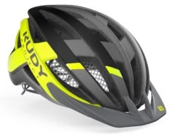 Rudy Project Venger Cross Gravel-Bike & Rennradhelm - Titanium Yellow-fluo Matte