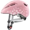 Fahrradhelm Uvex Kid 2 Cc Kinderhelm - Pink Polka Dots Mat