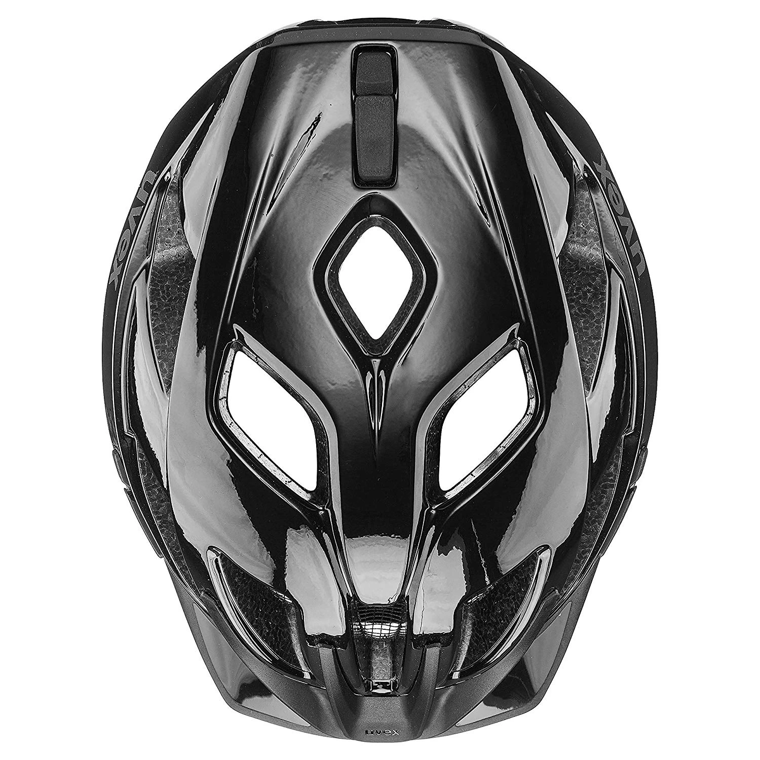 Uvex Active Fahrradhelm - Black Shiny – Bild 4