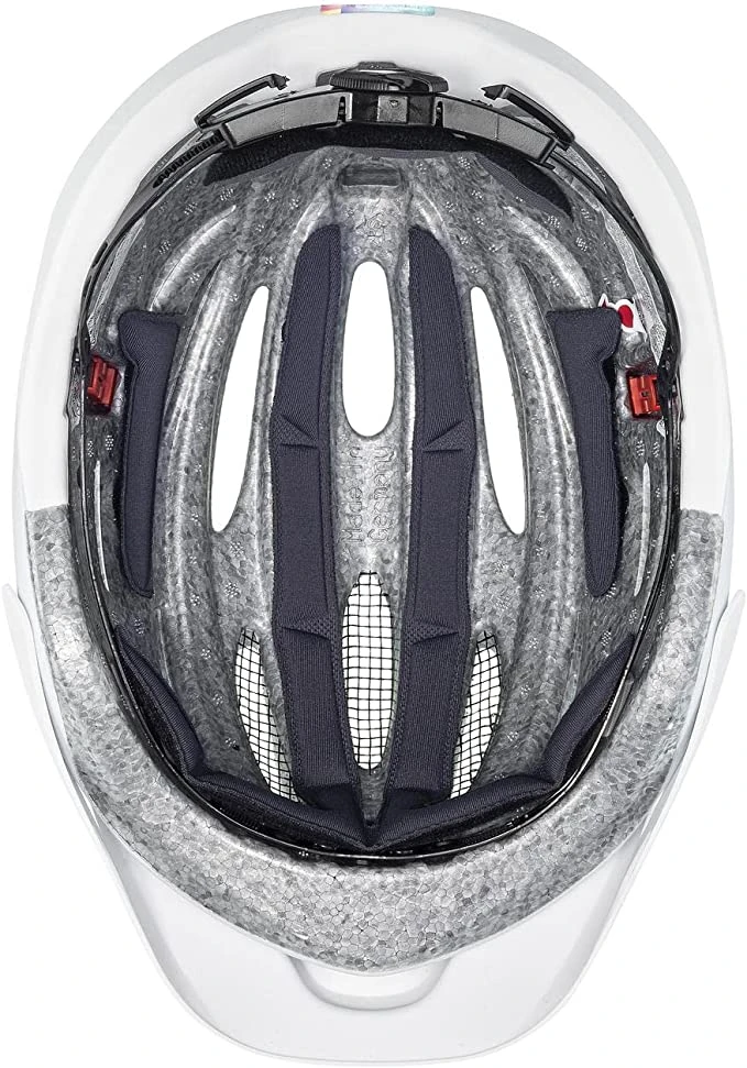 Uvex True Cc Fahrradhelm - Cloud-white Mat – Bild 4